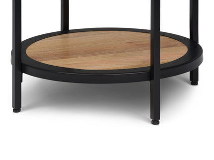 Jenna - Handcrafted Round Side Table