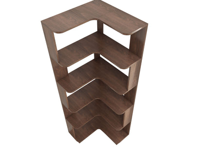 L-Shaped Design Corner Bookshelf