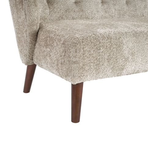 3 Seater Tufted Upholstered Couch Comfy Living Room Sofa