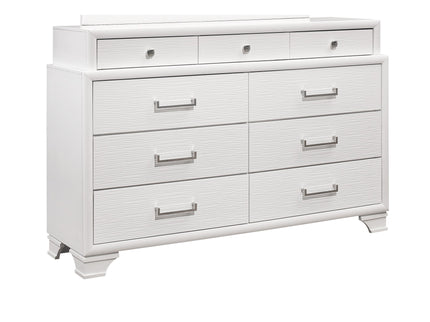 Civic - 5 Piece Storage Bedroom Set With Bookcase Headboard