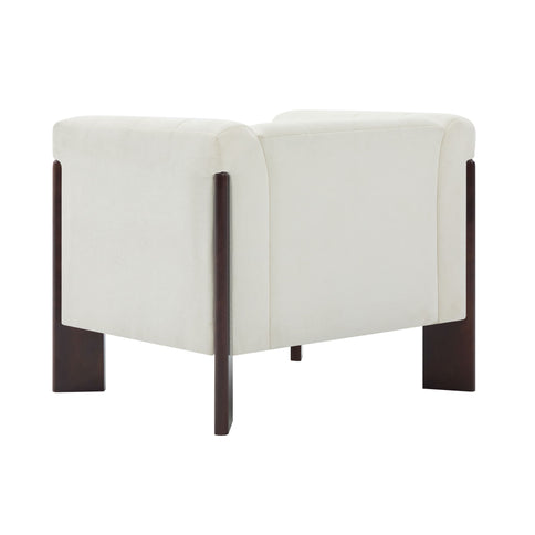 Accent Chair With Tight Back For Living Room