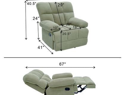 Manual Rocker Recliner Chair