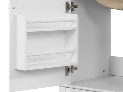 Freestanding Bathroom Vanity With Sink, Soft Close Door, 3 Drawers