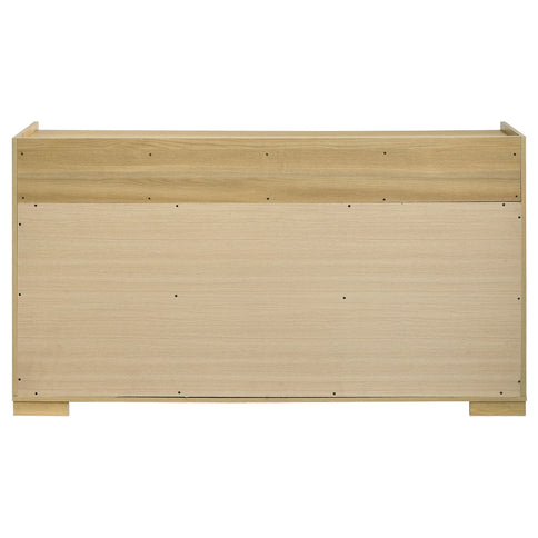 Lincoln - 6 Drawer Dresser - Natural