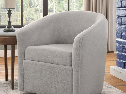Oaklynn - Barrel Style Swivel Accent Chair