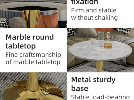Coffee Table With Round Top