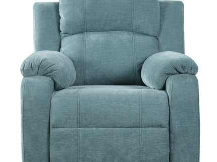 Upholstered Manual Recliner Chair With 3 Adjustable Backrest Positions