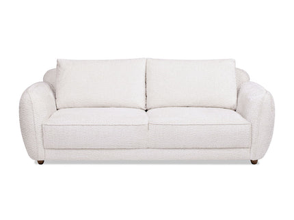 Sharon - Puffy Arm Sofa - Alpaca Off-White