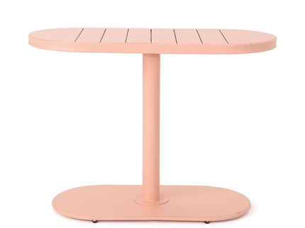 3 Piece Elegant Outdoor Bistro Set With 2 Chairs And Oval Table