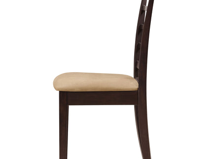 Lattice Back Side Chair (Set of 2) - Brown