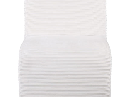 Winne - Curved Armless Accent Chair