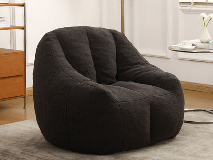Comfy Bean Bag Chair With Memory Foam Filler, Tufted Soft