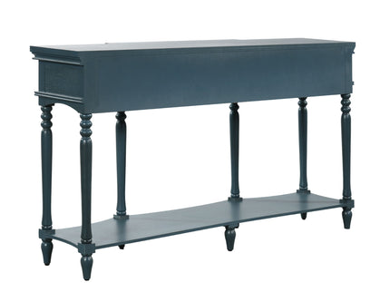 Retro Console Table With 3 Soft Close Drawers