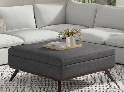 Owen - Multifunctional Square Coffee Table Storage Ottoman