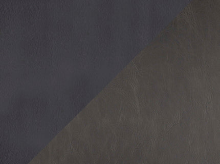 Foundry - Contemporary Barstool Zig Zag Stitching (Set of 2) - Black / Gray