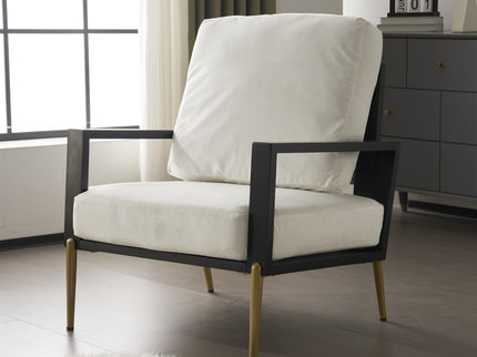 Modern Armchair With Solid Wood Frame