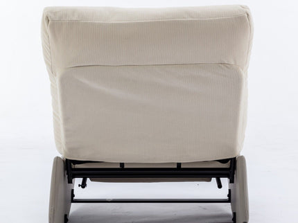 Modern Rocking Chair Recliner, Comfy Rocker Nursery Chair With Footrest, Accent Reading Chair, Upholstered Lounge Chair For Relaxing, Resting, Soft Padded Rocker For Indoor Living Room Bedroom