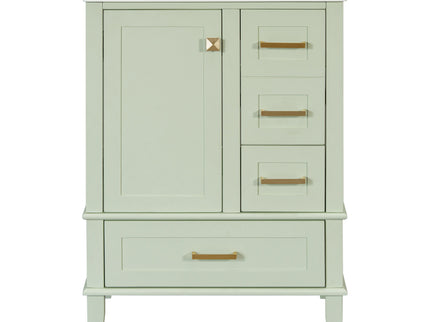 Bathroom Vanity, Modern Bathroom Cabinet With Sink Combo Set, Bathroom Storage Cabinet With A Soft Closing Door And 3 Drawers, Solid Wood Frame