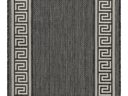Sunshine - 5'3" X 7'3" Polypropylene Indoor, Outdoor Area Rug - Anthracite
