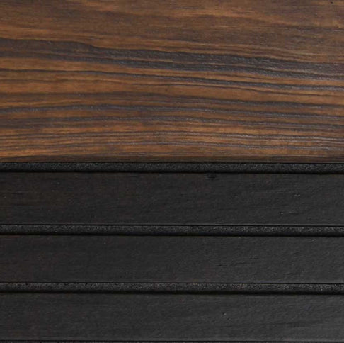 Bookcase Pier, 2 Tone - Brown