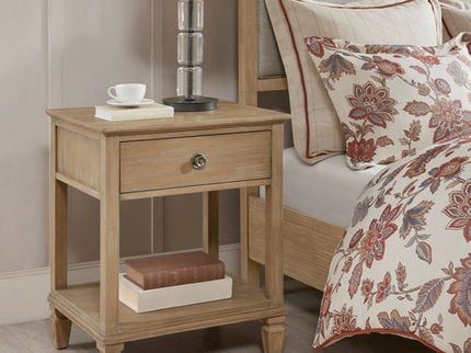 Victoria - Bedside Table With Drawer And Shelf