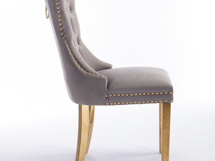 Nikki - Modern, High-End Tufted Dining Chair (Set of 2)