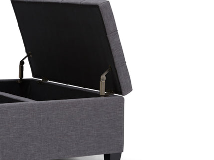 Harrison - Upholstered Coffee Table Storage Ottoman