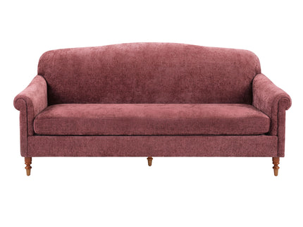 Loveseat Sofa, 2 Seater Couch With Rolled Arms