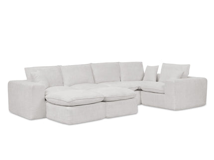 Sectional Sofa With Moveable Ottoman