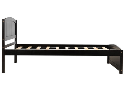 Platform Bed & Headboard, Footboard And Wood Slat Support