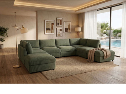 Modular Sectional With Custom Configuration