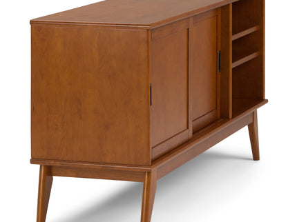Draper - Handcrafted Mid Century Low TV Media Stand