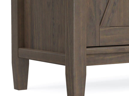 Ela - Low Storage Cabinet - Smoky Brown