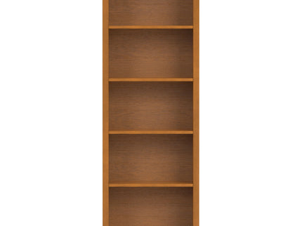 Warm Shaker - 5 Shelf Bookcase