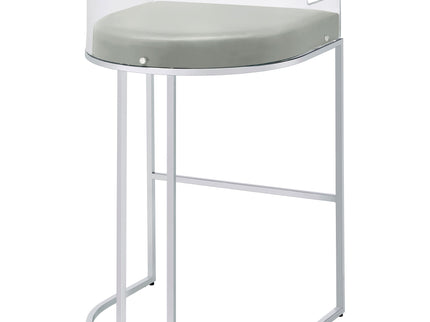 Mello - Upholstered Bar Chair (Set of 2) - Gray