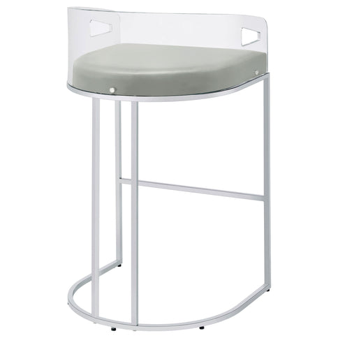 Mello - Upholstered Bar Chair (Set of 2) - Gray