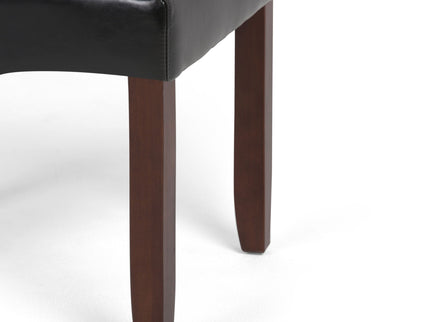 Cosmopolitan - Deluxe Tufted Parson Upholstered Chair (Set of 2)