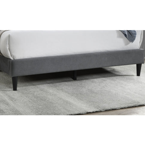 Bed Upholstered Box Design Headboard