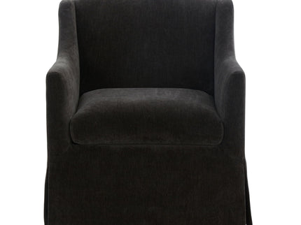 Luisa - Skirted Swivel Accent Chair