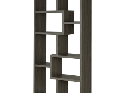 8 Shelf Geometric Bookcase