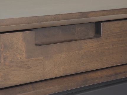 Banting - Desk - Walnut Brown