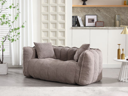 Cozy Beanbag Chair With High Resilience Foam Core For 2