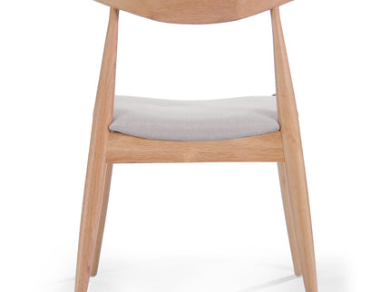 Elegant Dining Chairs With Ergonomic Backrest & Comfort Cushions (Set of 2)