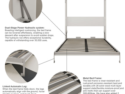 Multifunctional Vertical Murphy Wall Bed