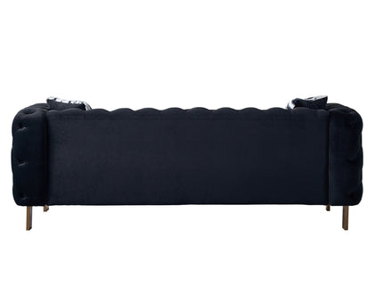 Chesterfield - Modern Tufted Living Room Sofa, 84.25''W Couch