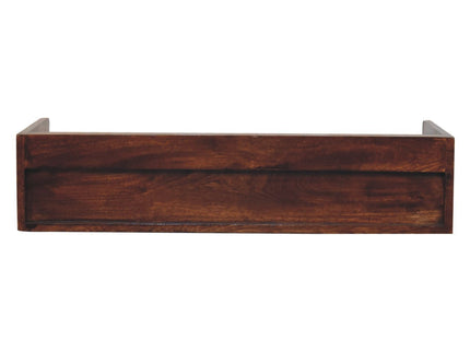 Belmont - Wall Mounted Console Shelf - Chestnut