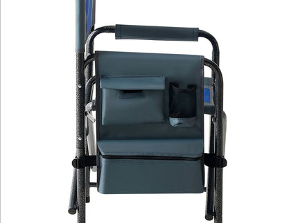 Padded Folding Outdoor Chair With Storage Pockets, Lightweight Oversized Directors Chair For Indoor, Outdoor Camping, Picnics And Fishing