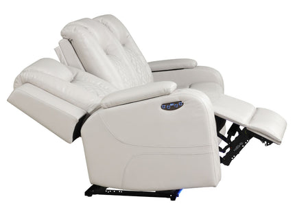 Benz - LED & Power Recliner With Adjustable Headrests And Ambient LED Lighting
