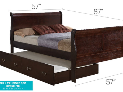 Elegant Trundle Bed With Timeless Charm