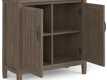 Lev - Low Storage Cabinet - Smoky Brown